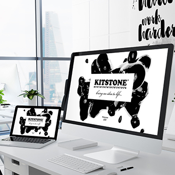 Реализованный проект креативного агентства LASHKO – продающая презентация для компании, производящей покрытие каменный ковер. Создание диджитал презентации для компании KITSTONE, превью проекта